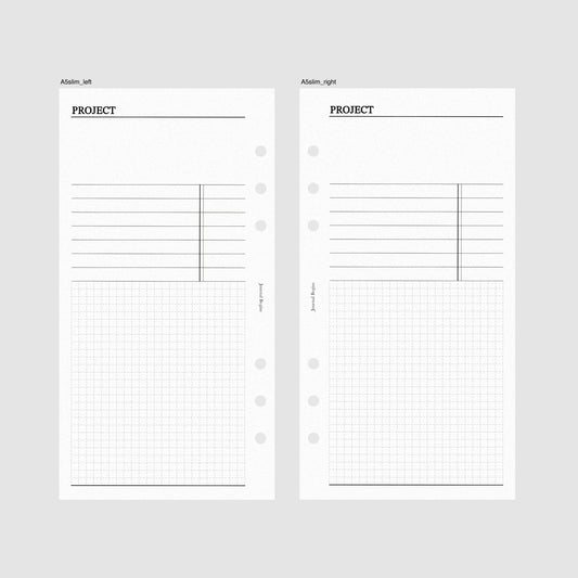 Project Planner Inserts